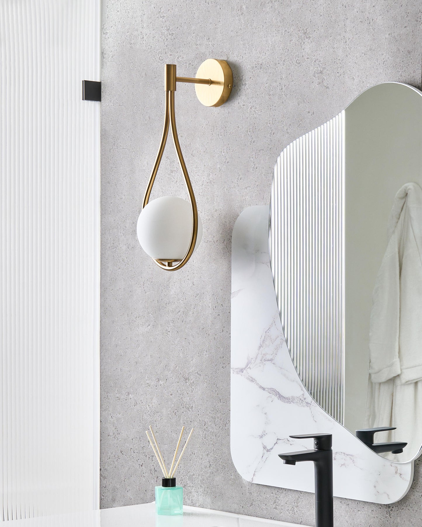  Wall Lamp AUROUE Metal Gold
