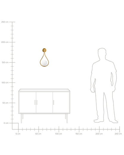  Wall Lamp AUROUE Metal Gold