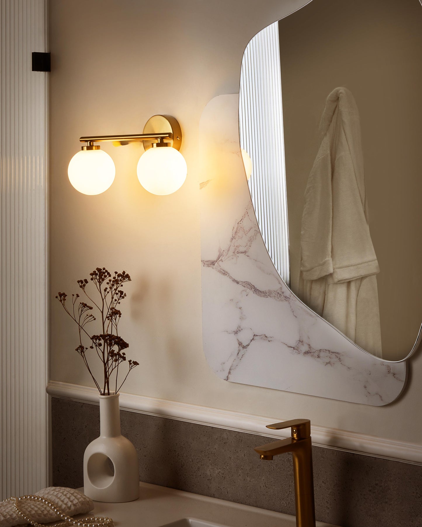  Wall Lamp GIJOU Metal Brass
