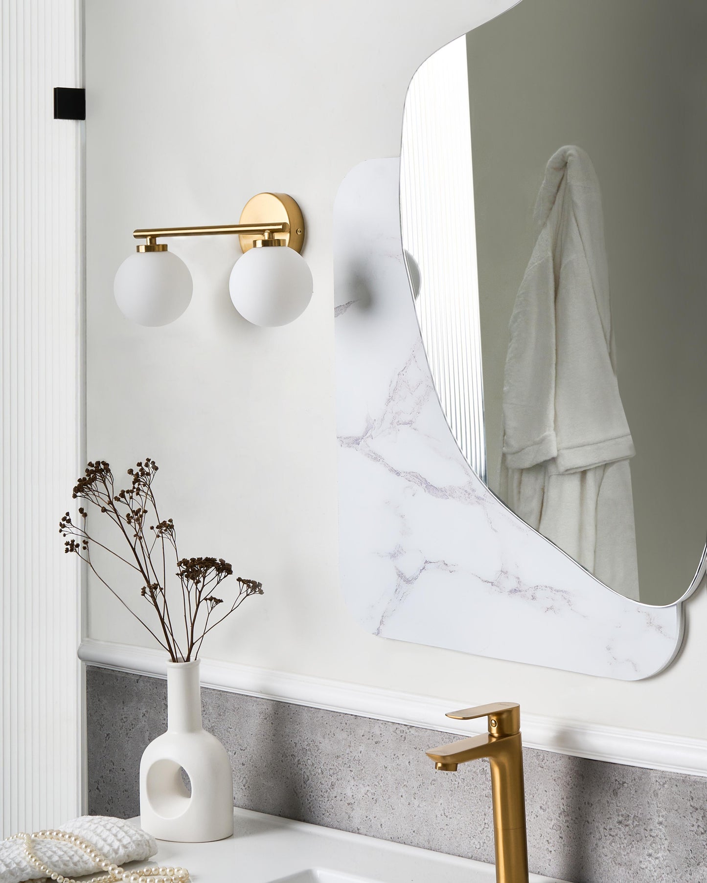 Wall Lamp GIJOU Metal Brass