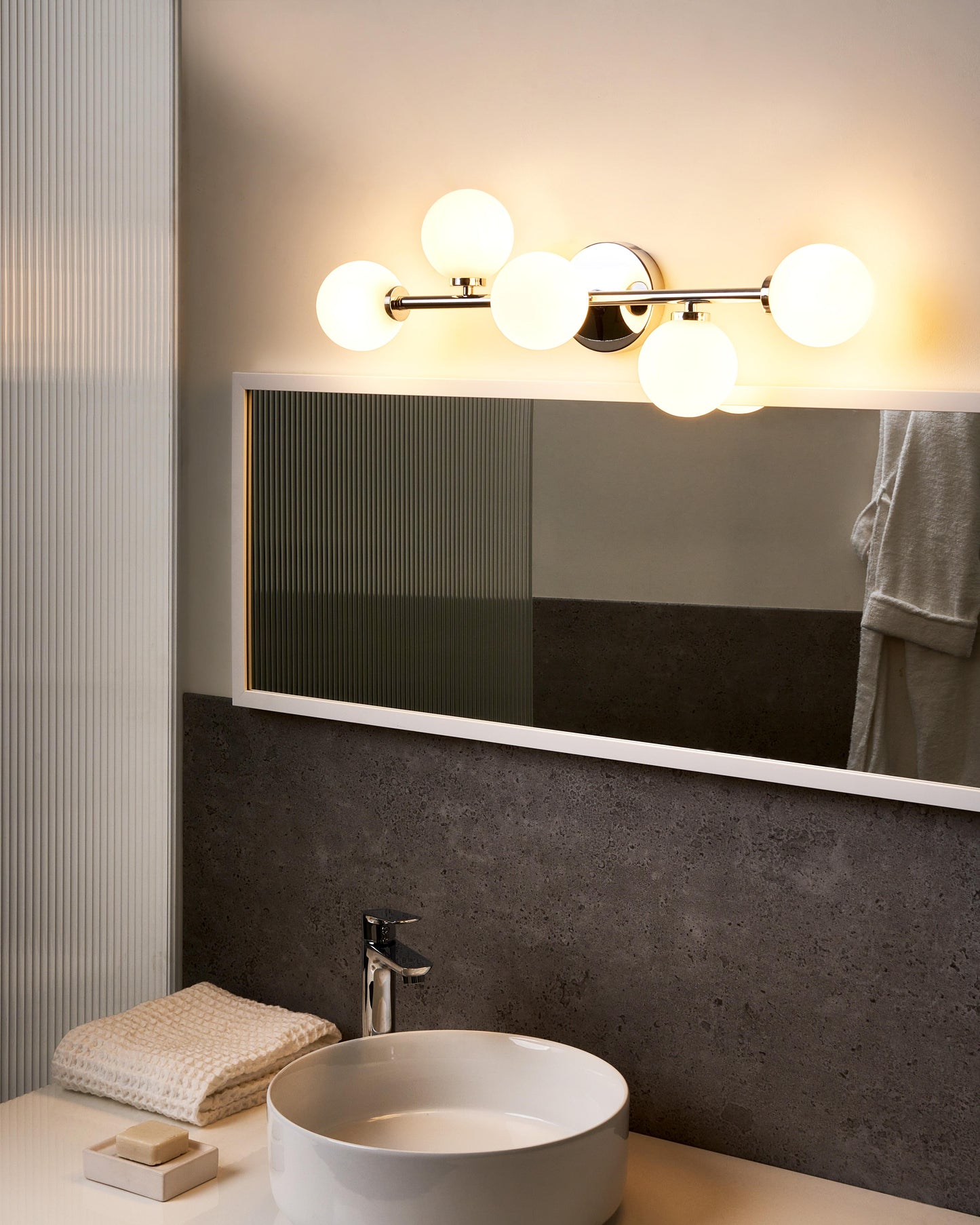  Wall Lamp MINOTOS Metal Silver