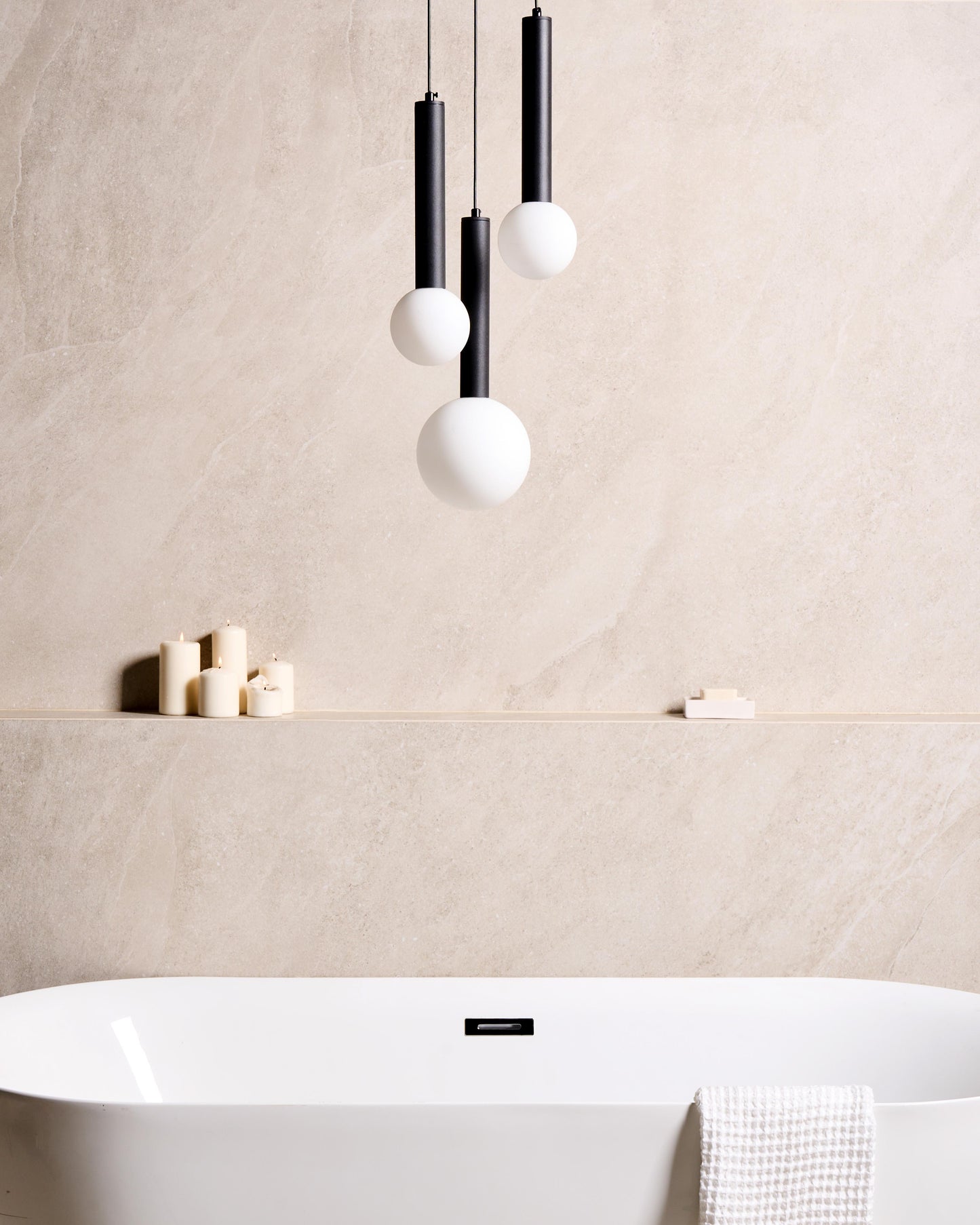  Pendant Lamp BOUES Metal Black