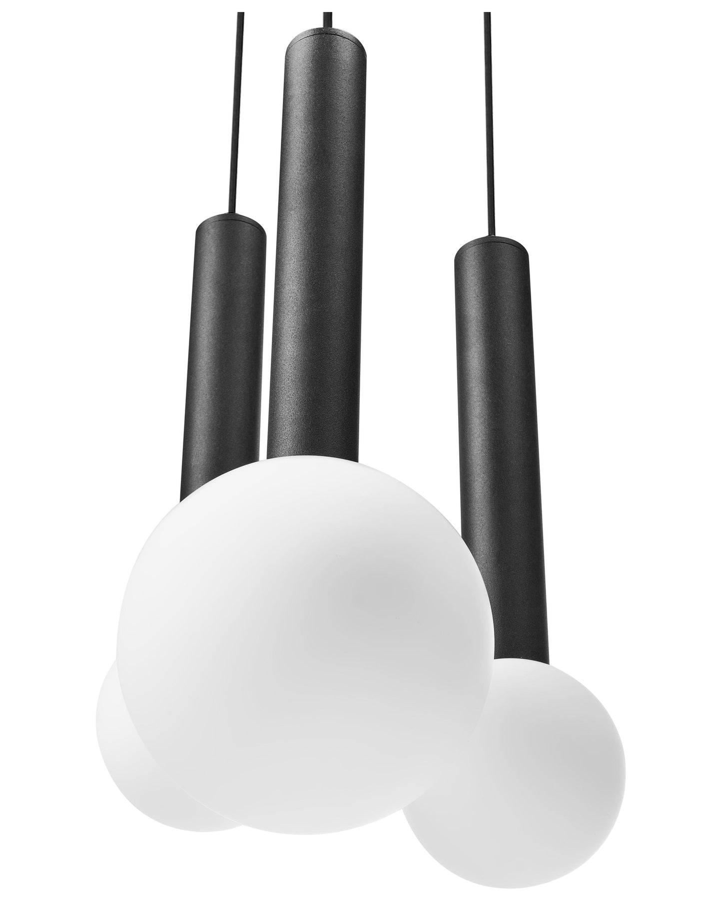  Pendant Lamp BOUES Metal Black
