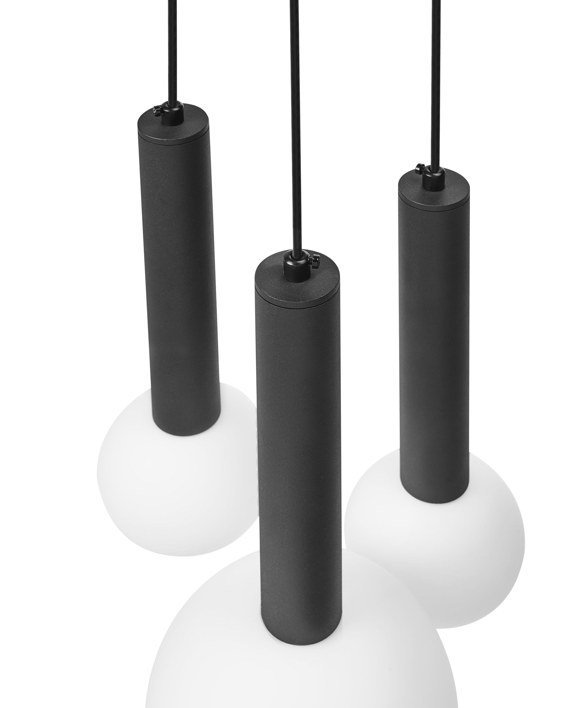  Pendant Lamp BOUES Metal Black