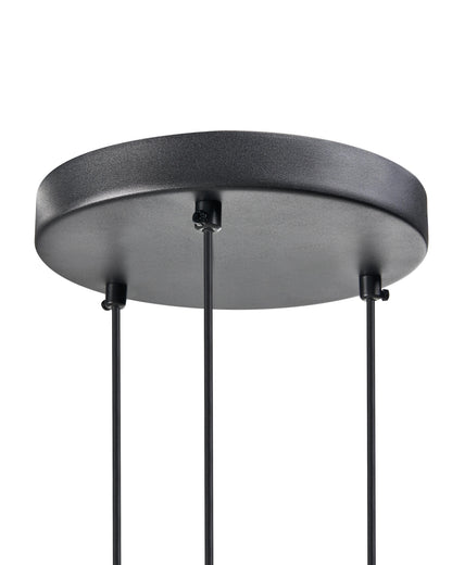  Pendant Lamp BOUES Metal Black