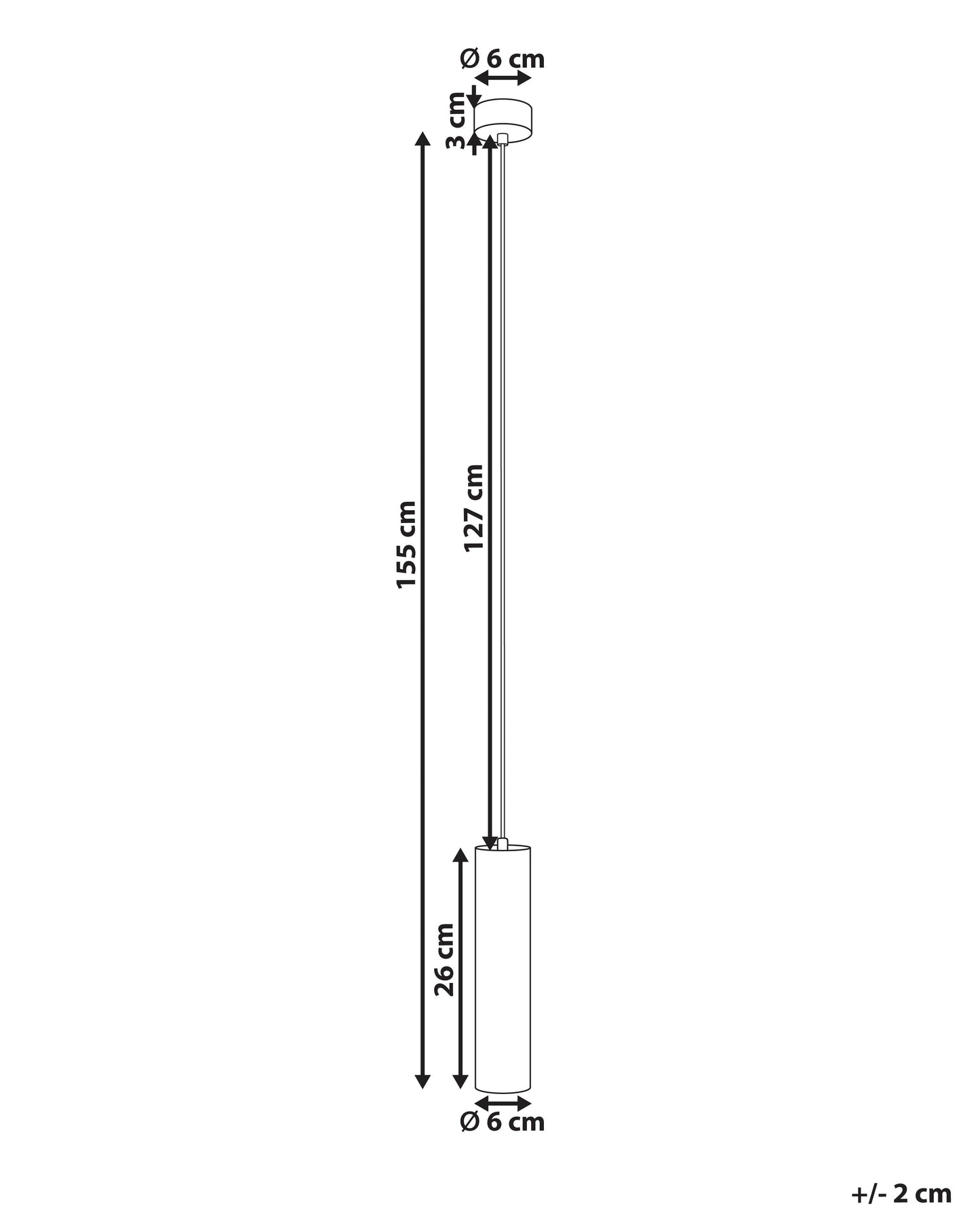  LED Pendant Lamp DEVESA Metal Black
