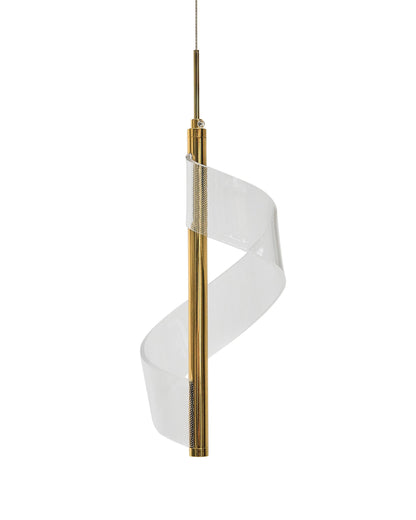  LED Pendant Lamp SARELA Metal Gold