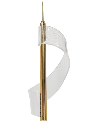  LED Pendant Lamp SARELA Metal Gold