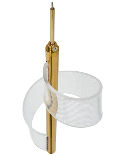  LED Pendant Lamp SARELA Metal Gold