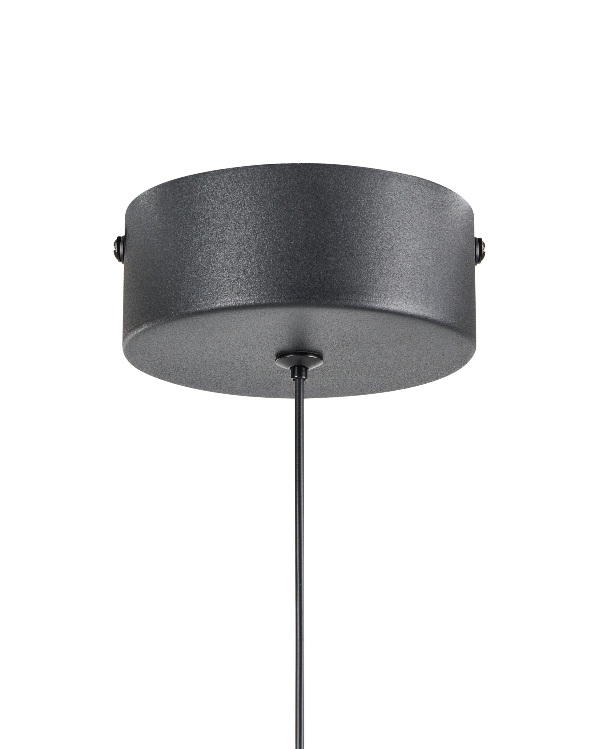  LED Pendant Lamp SARELA Metal Black