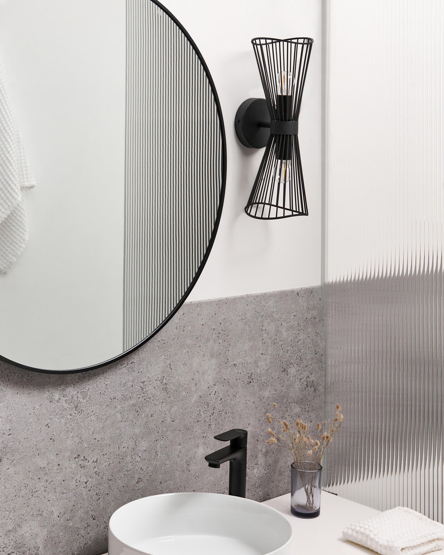  Wall Lamp PARADA Metal Black