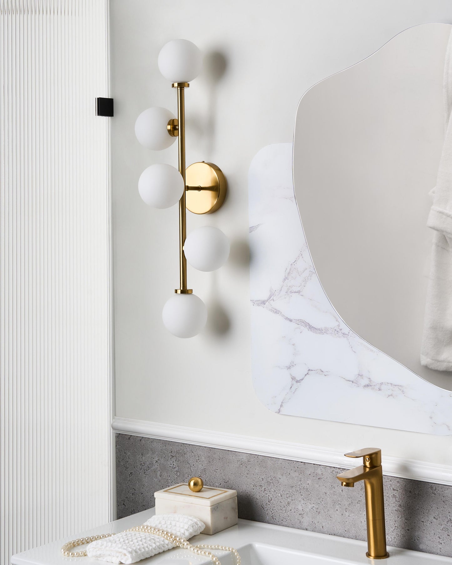  Wall Lamp MINOTOS Metal Gold