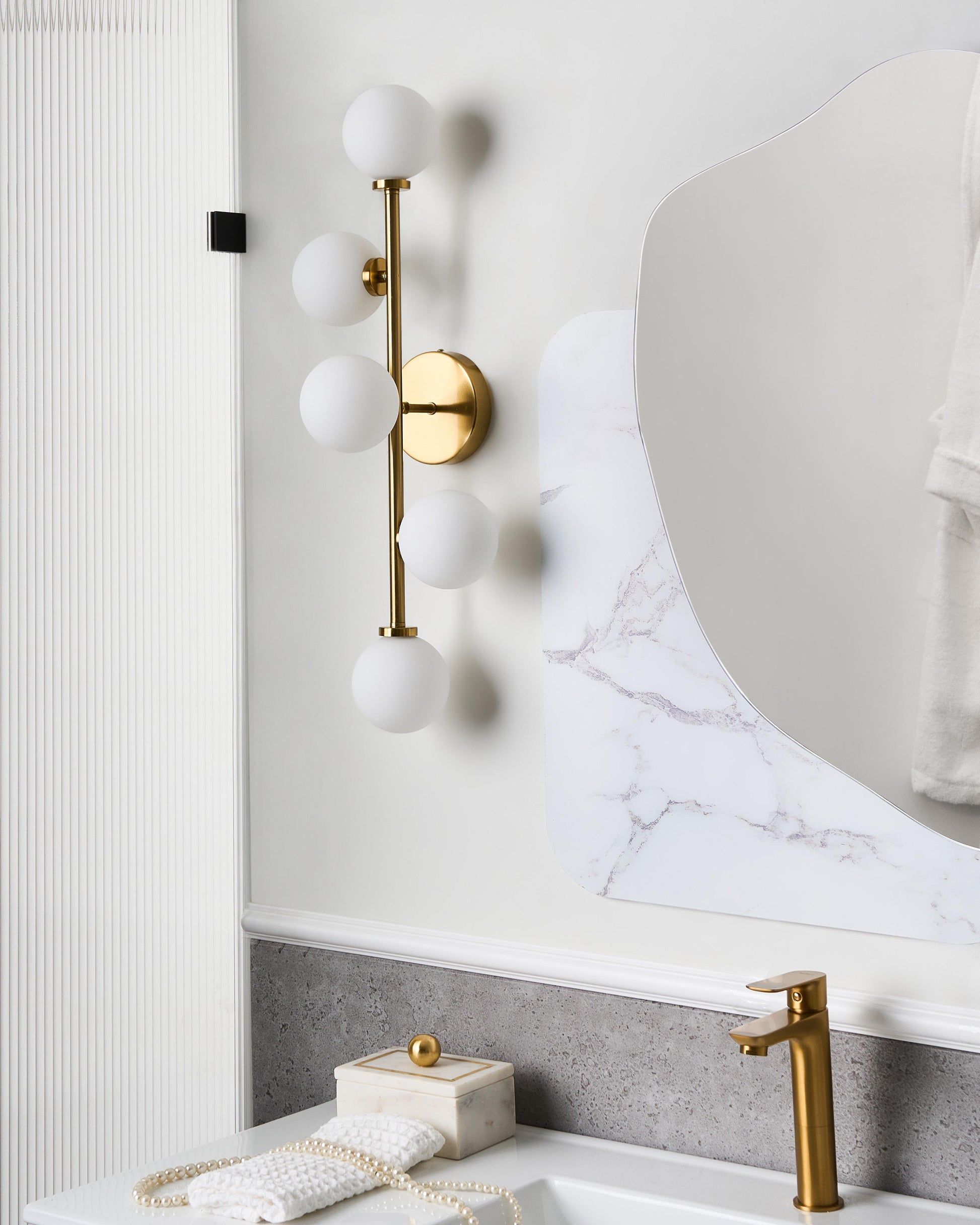  Wall Lamp MINOTOS Metal Gold