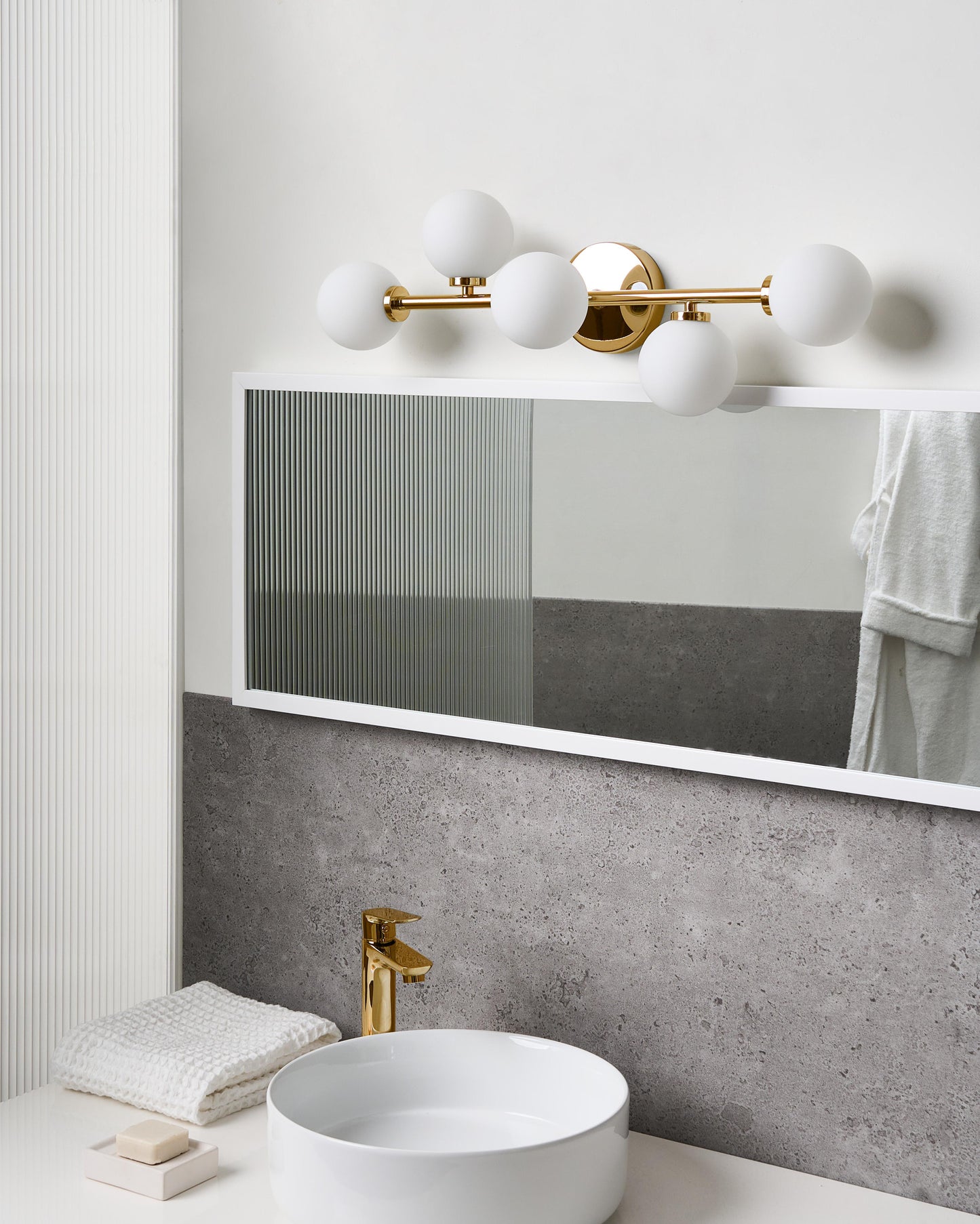  Wall Lamp MINOTOS Metal Gold
