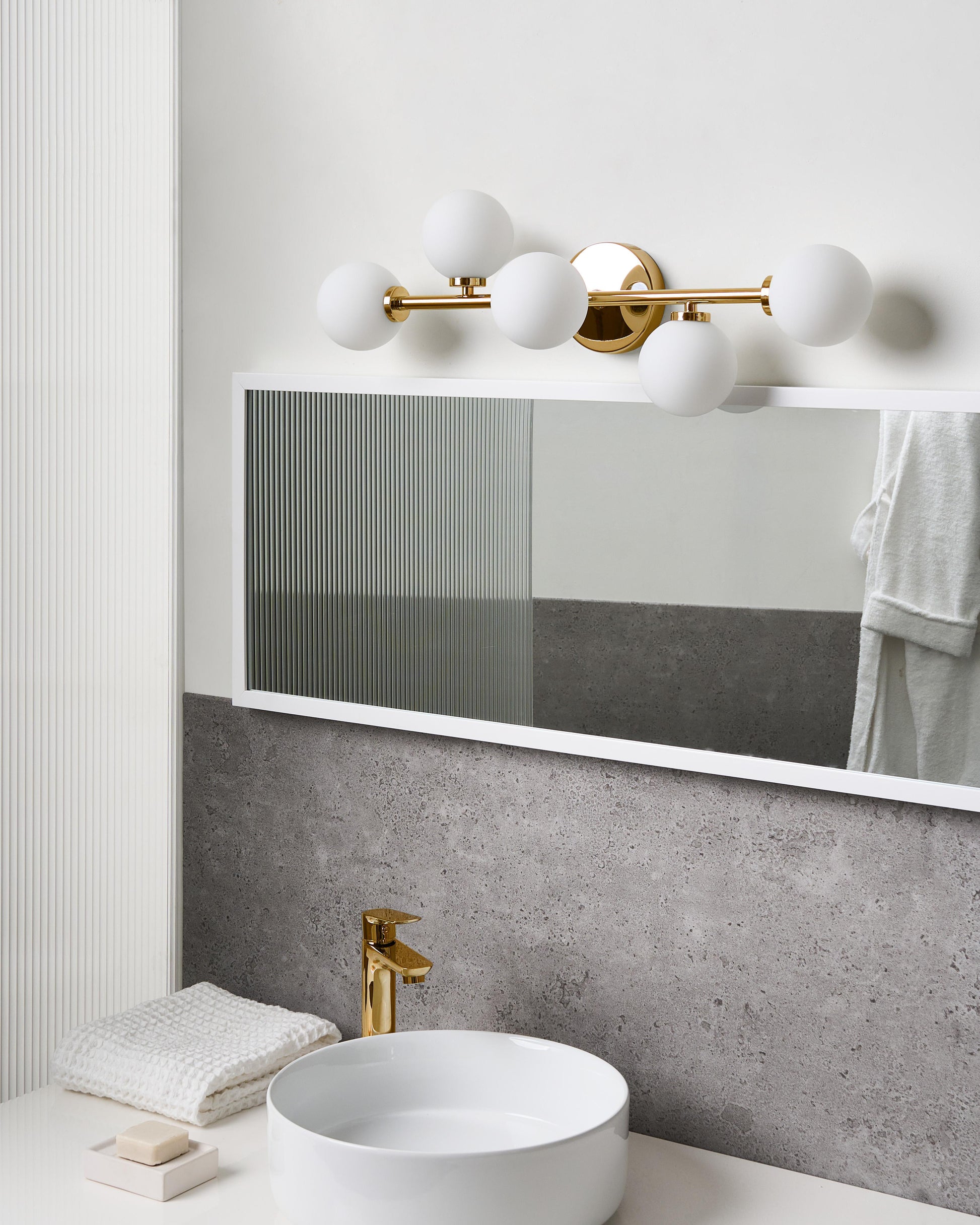  Wall Lamp MINOTOS Metal Gold