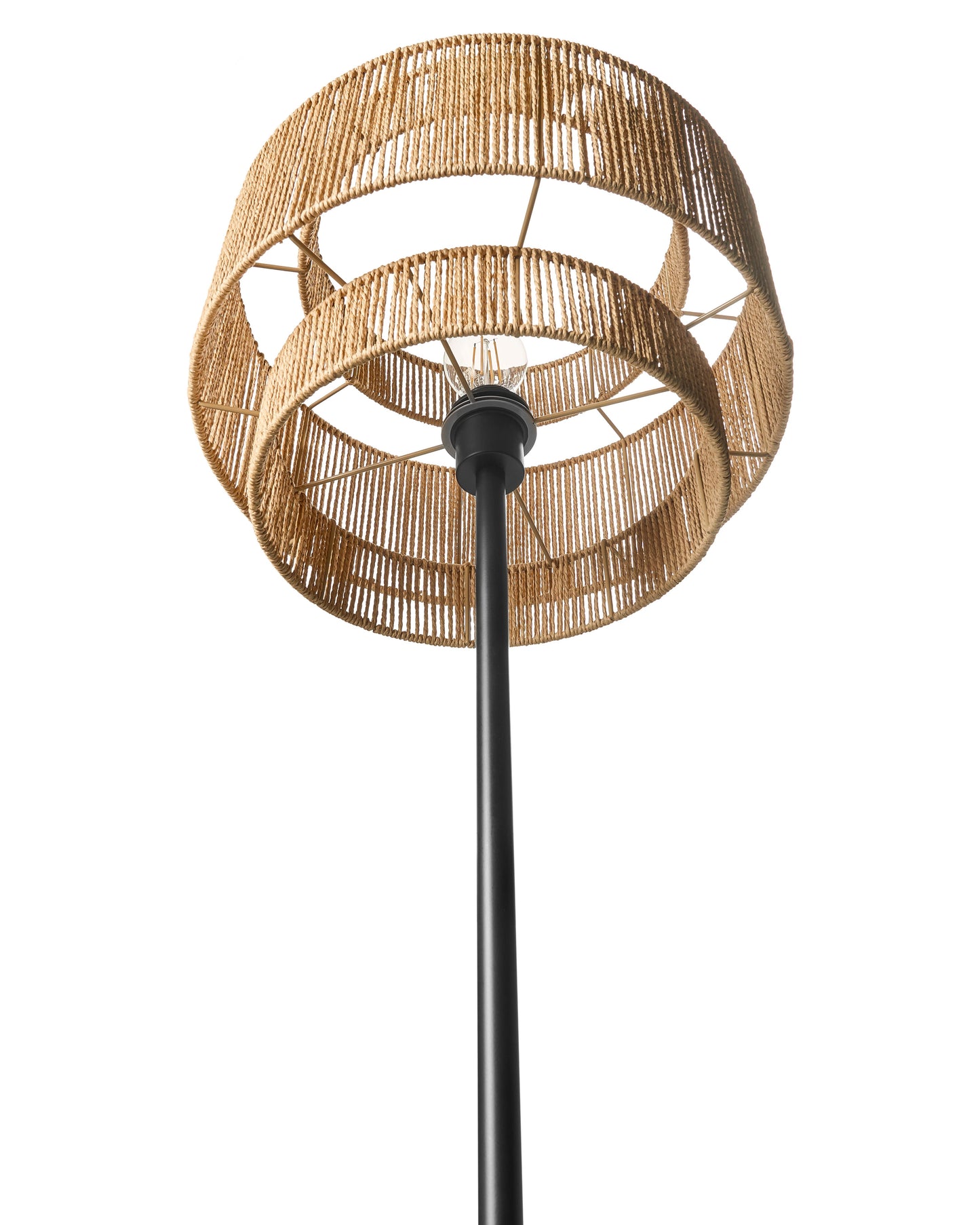  Floor Lamp WOKIRO Paper Cord Natural