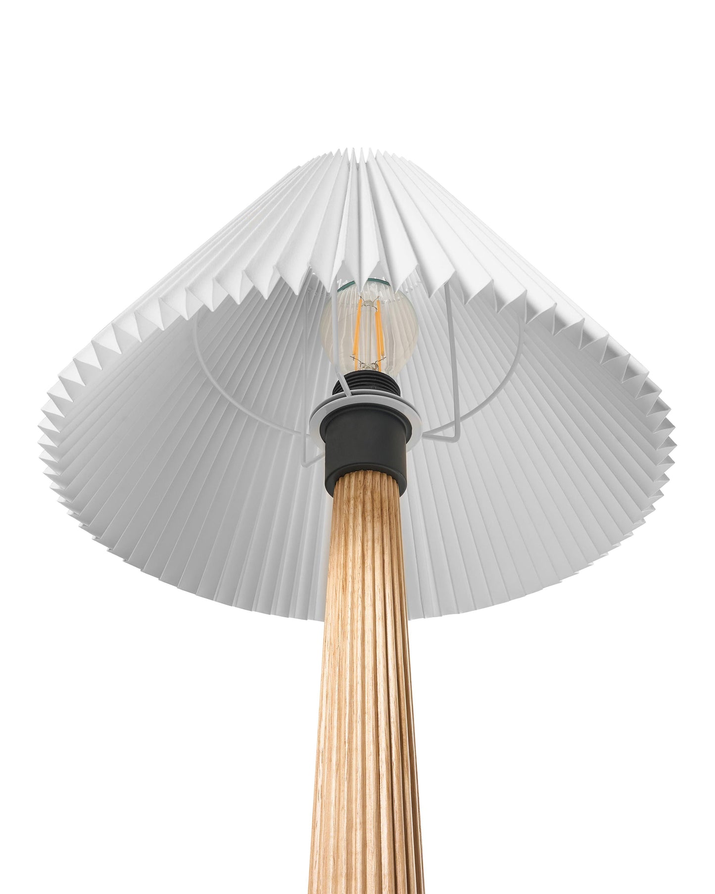  Floor Lamp ALIGIDE Wood Natural