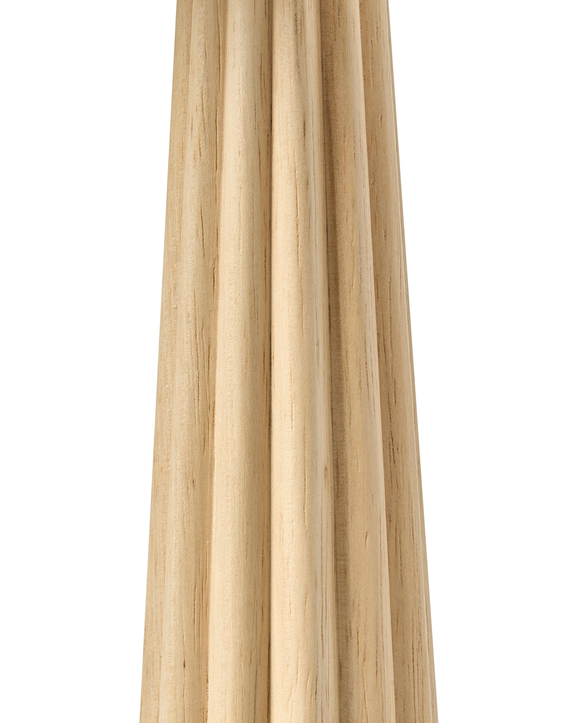  Floor Lamp ALIGIDE Wood Natural