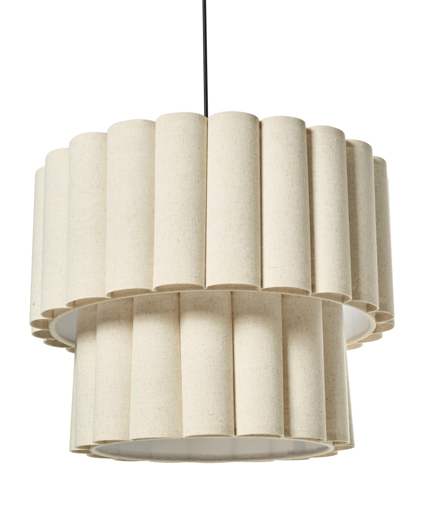  Pendant Lamp BELESSA Linen Light Beige