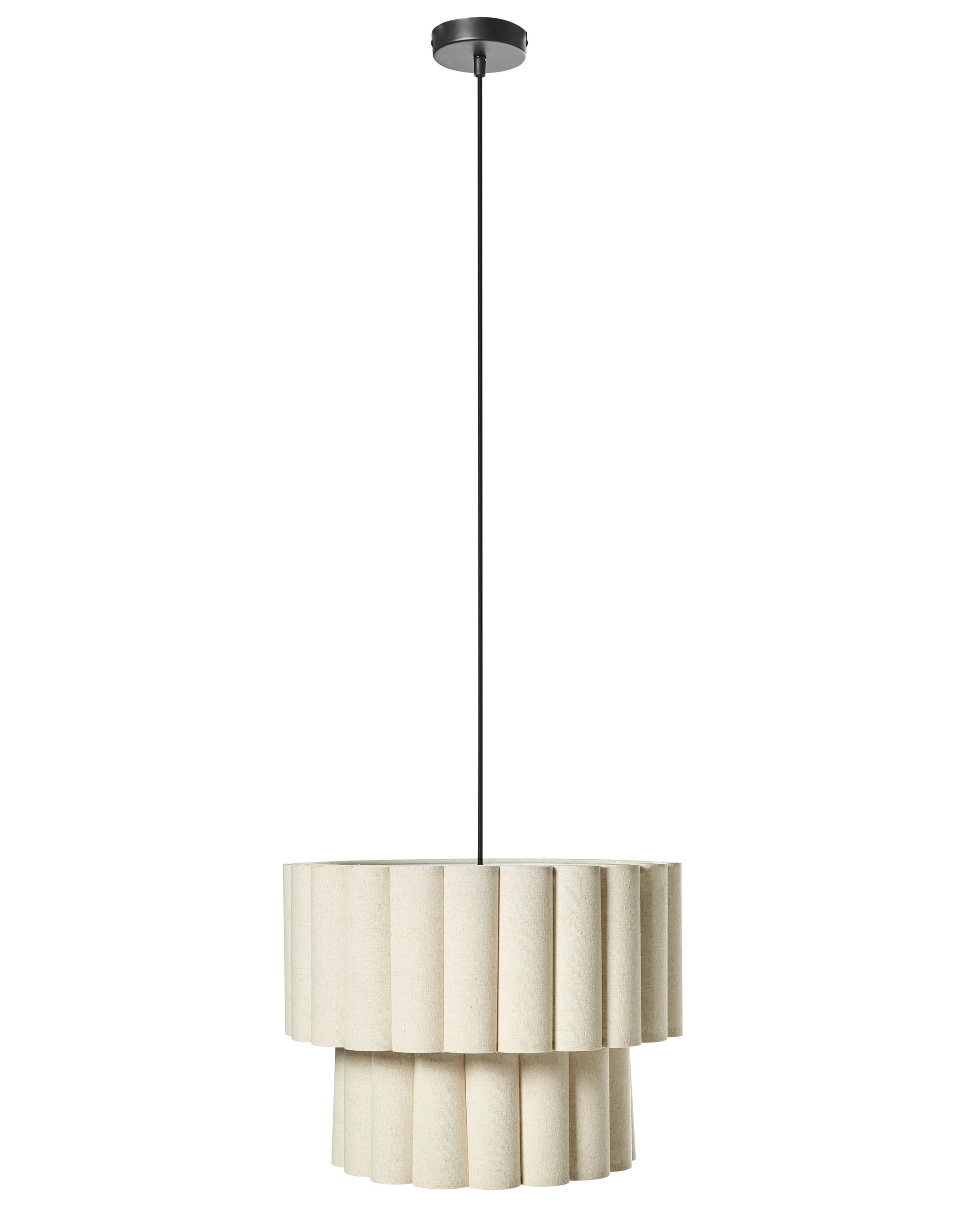  Pendant Lamp BELESSA Linen Light Beige