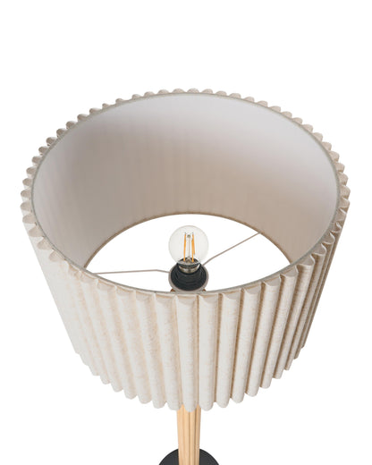  Floor Lamp BELESSA Linen Light Beige