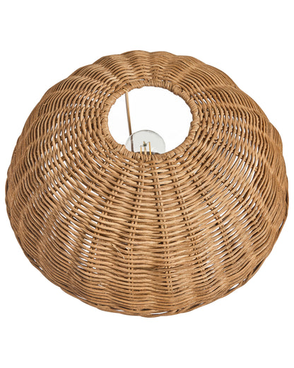  Table Lamp Mushroom ALERO Rattan Natural