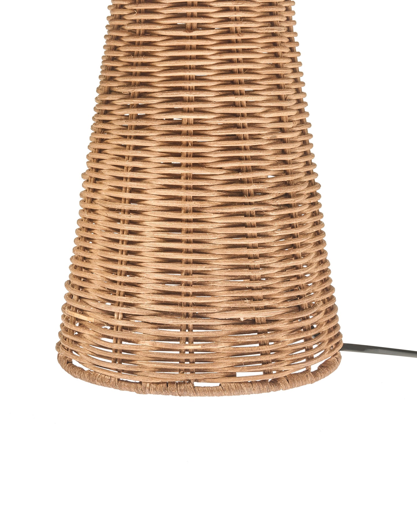 Table Lamp Mushroom ALERO Rattan Natural