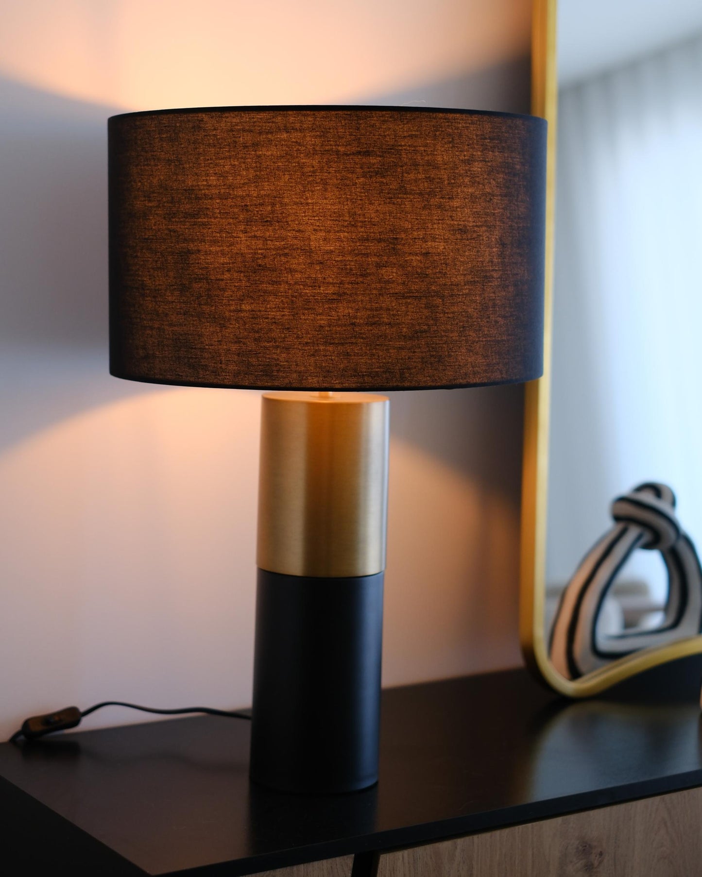  Table Lamp DARLING Metal Black