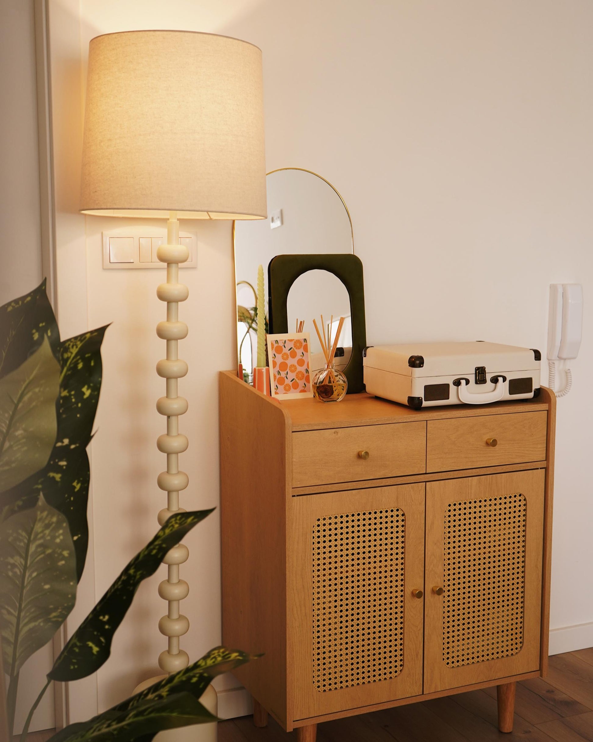  Floor Lamp KRIOS Metal White