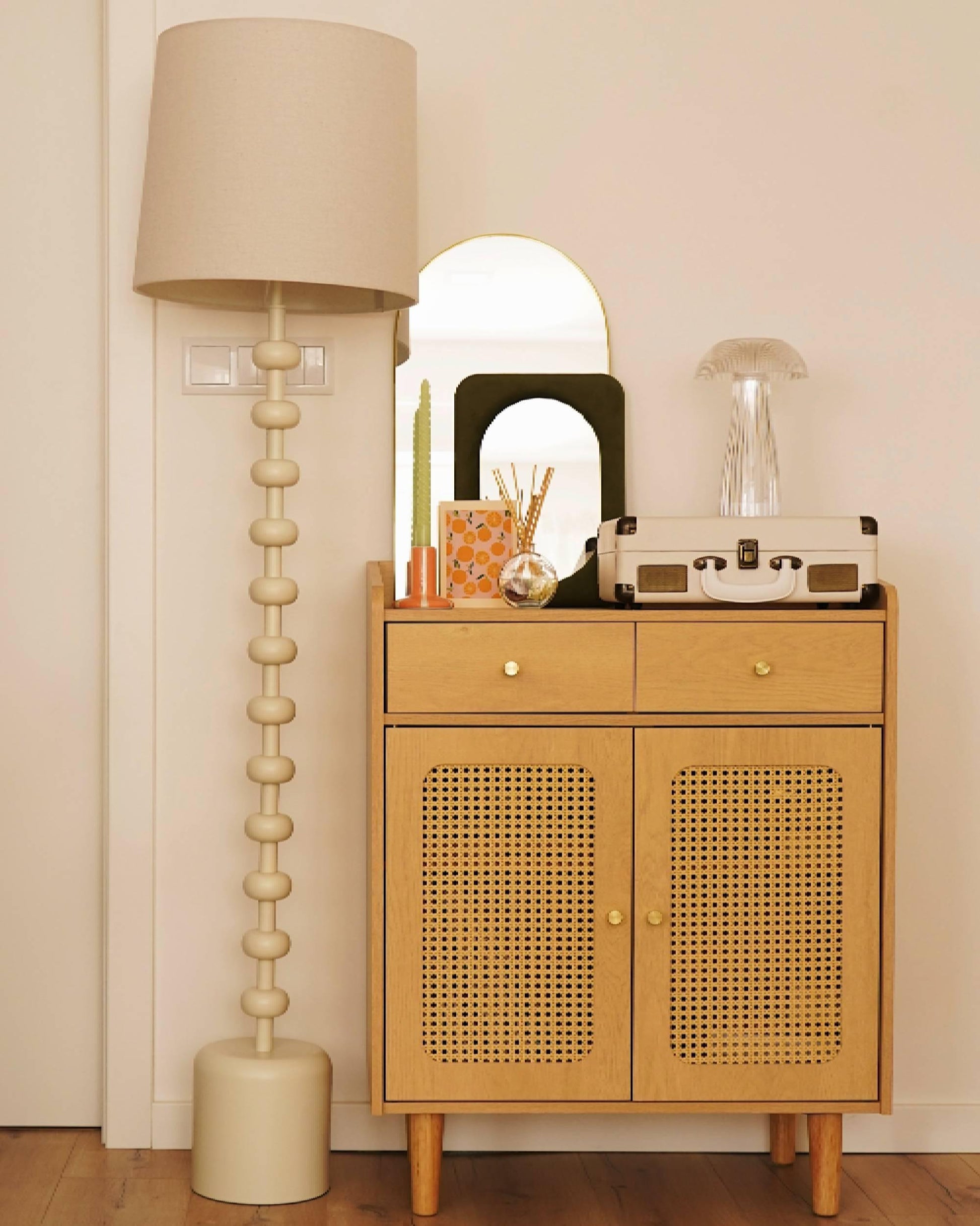  Floor Lamp KRIOS Metal White