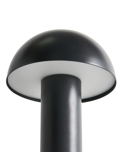  Wireless LED Table Lamp BOJO With Dimmer Metal Black