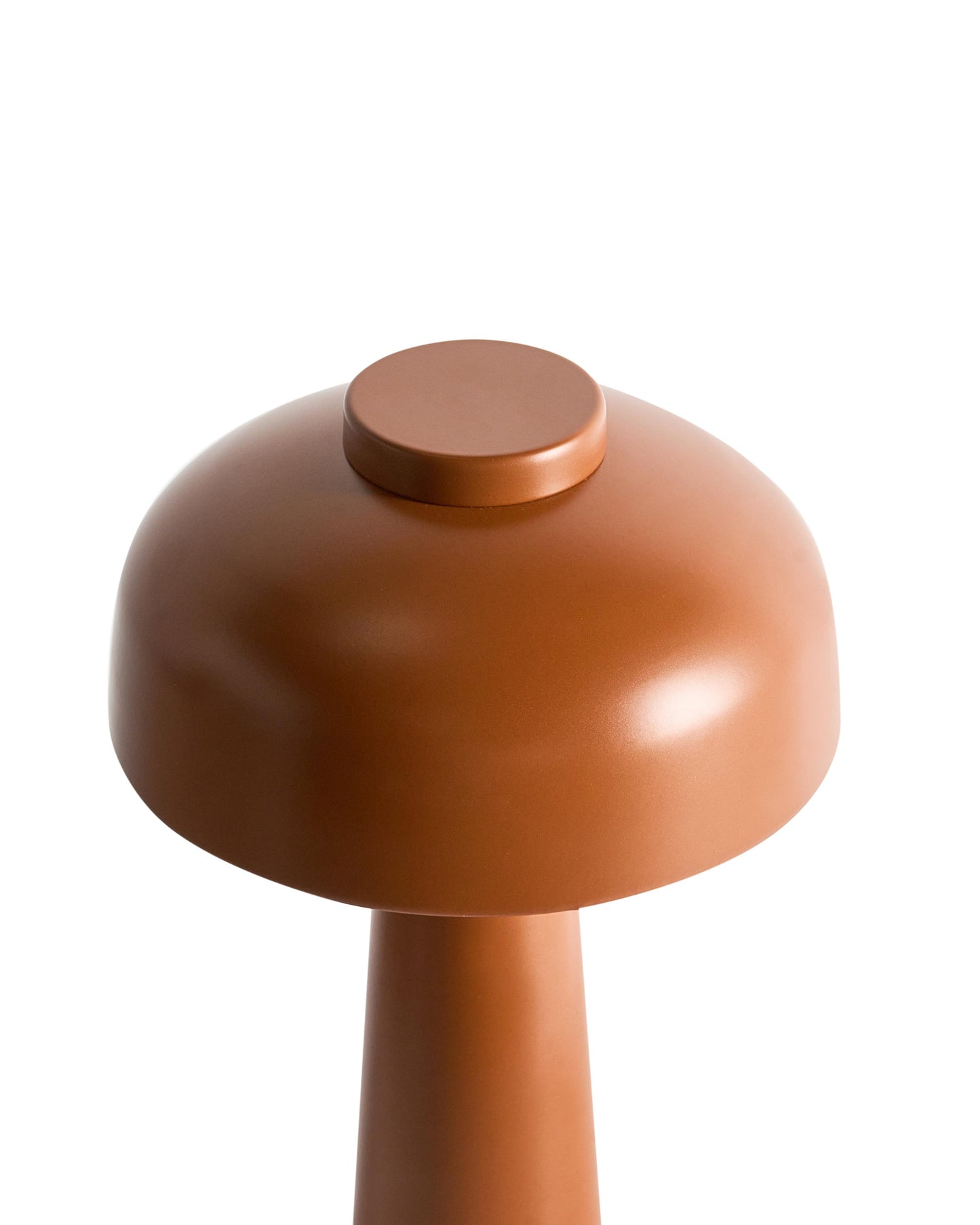  Wireless LED Table Lamp AGUSAN With Dimmer Metal Brown