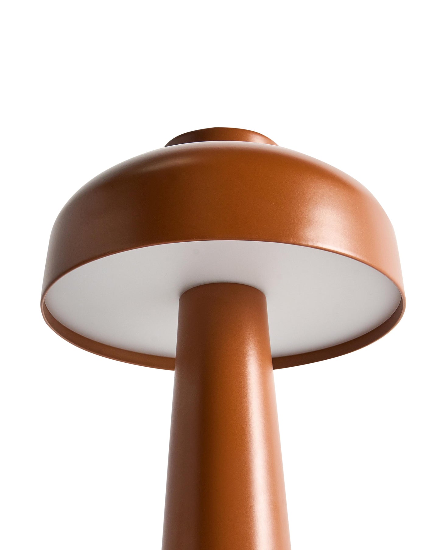  Wireless LED Table Lamp AGUSAN With Dimmer Metal Brown