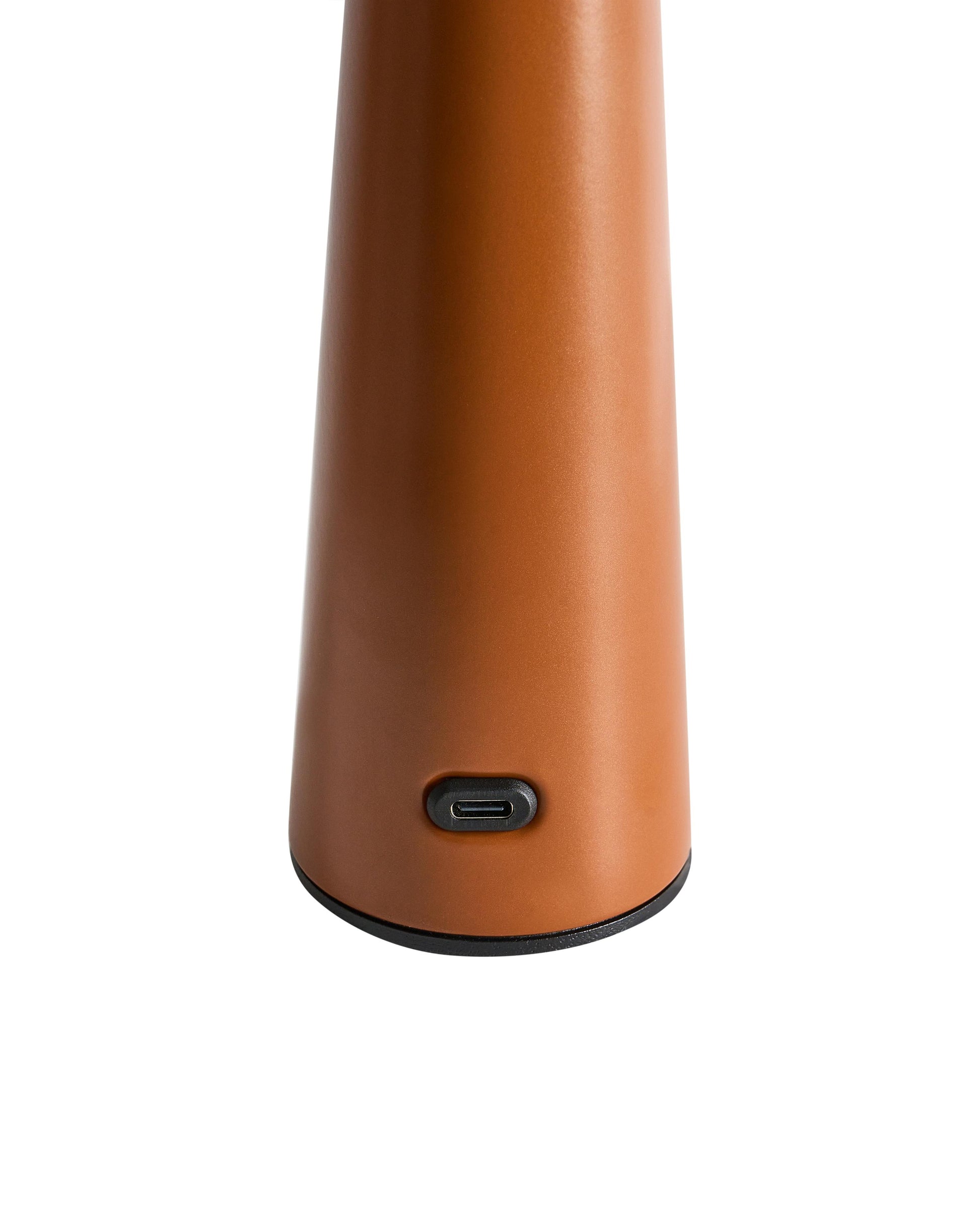  Wireless LED Table Lamp AGUSAN With Dimmer Metal Brown