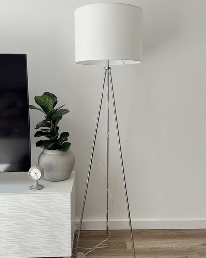  Floor Lamp VISTULA Metal Silver