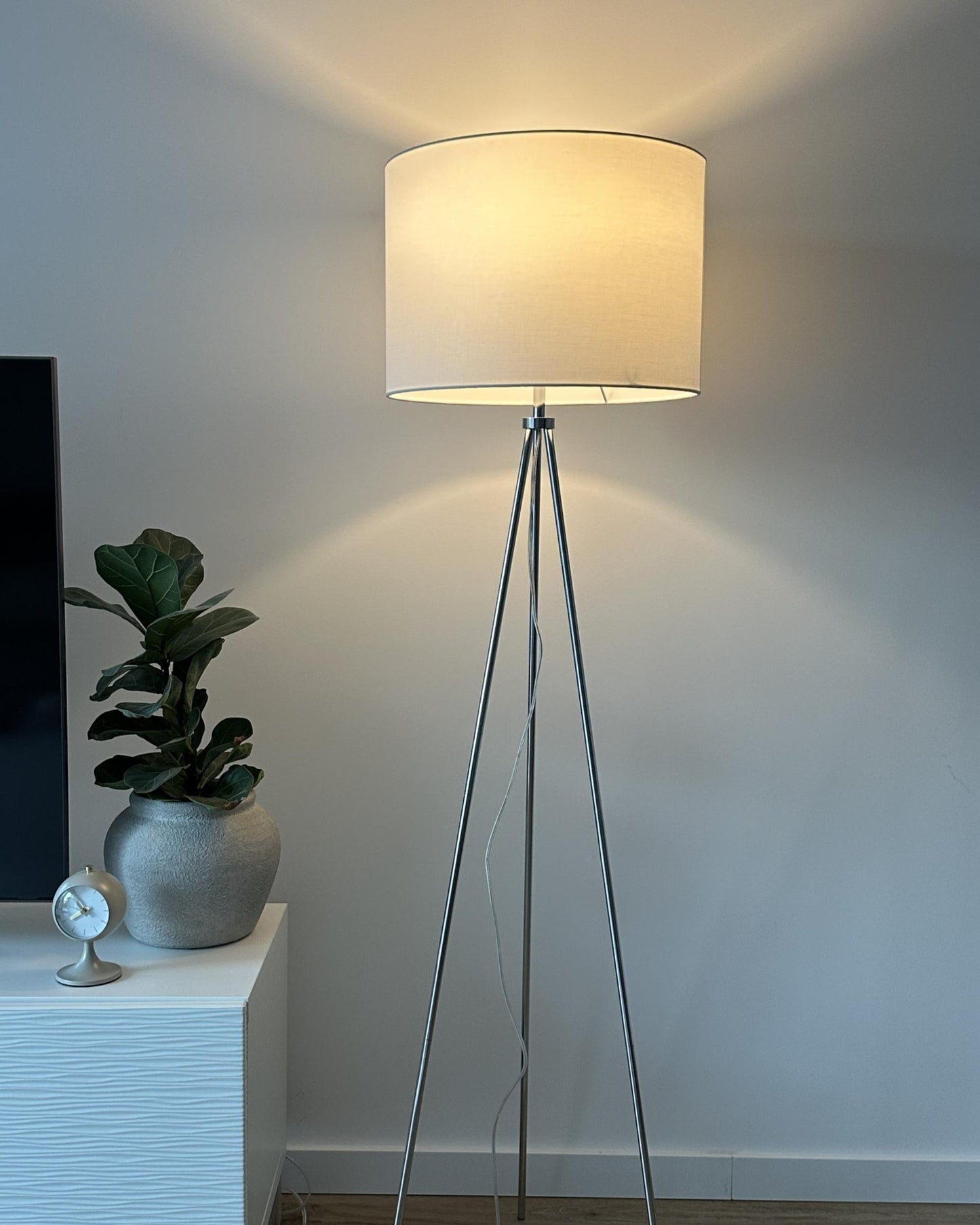  Floor Lamp VISTULA Metal Silver