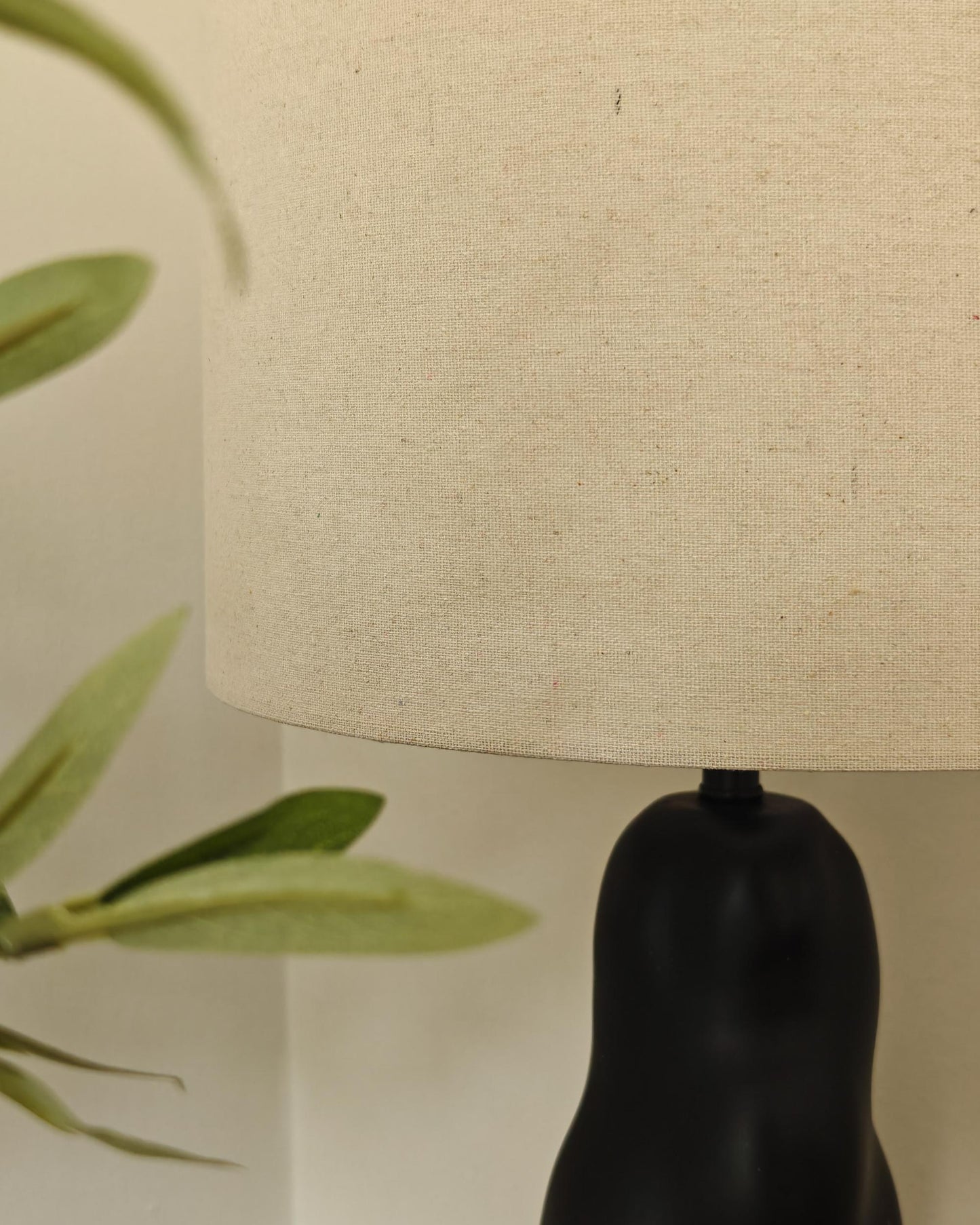  Table Lamp VILAR Ceramic Black