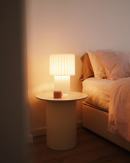  Table Lamp ALFEIOS Linen White