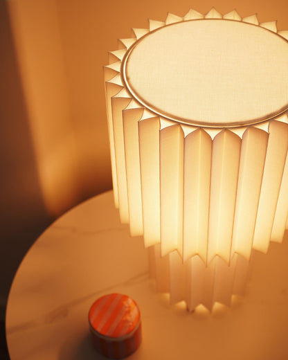  Table Lamp ALFEIOS Linen White