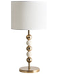  Table Lamp LOKY Metal Brass/Beige