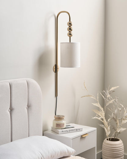  Wall Lamp LOKY Metal Brass