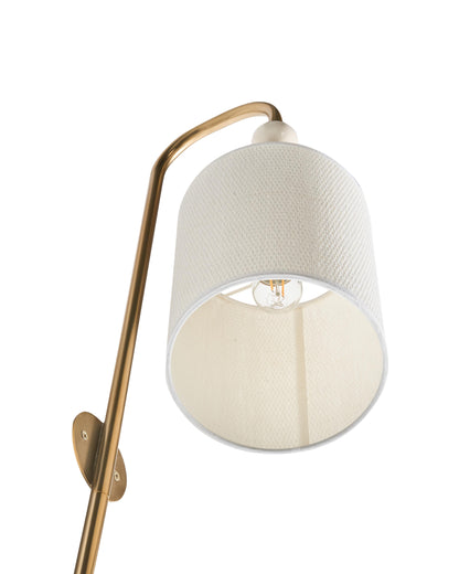  Wall Lamp LOKY Metal Brass/Beige