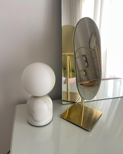  Table Lamp KIWI Stone White