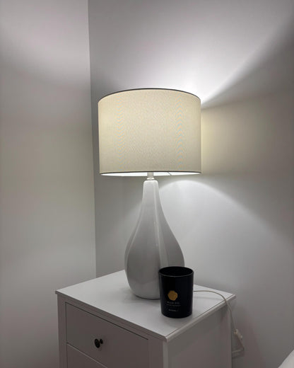  Table Lamp SANTEE Porcelain Off-White
