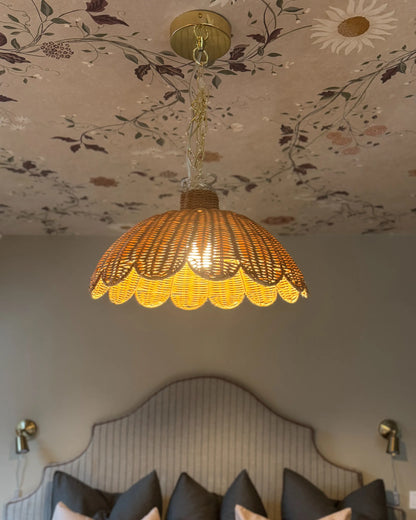 Pendant Lamp KUKULE Rattan Natural