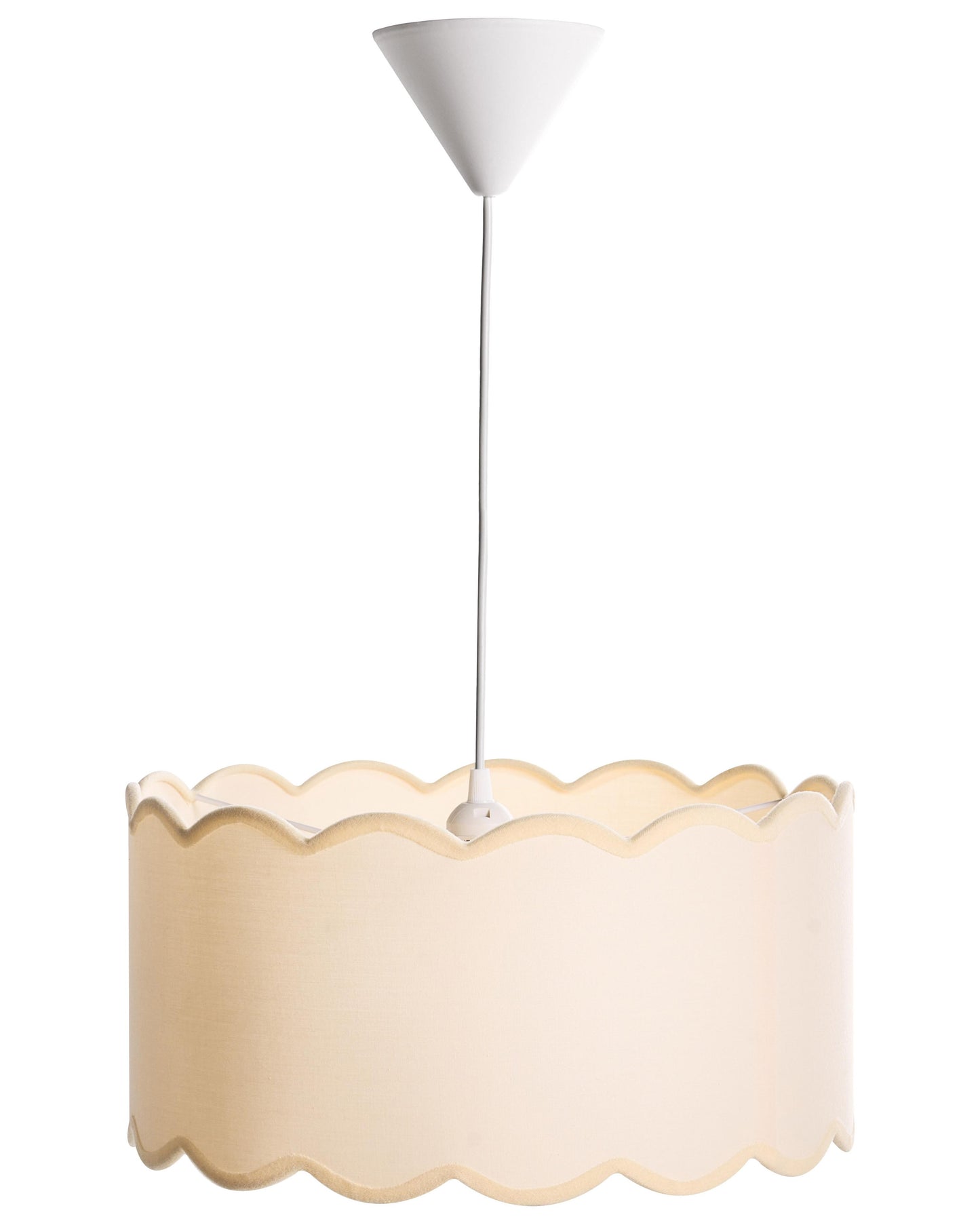  Pendant Lamp GAIREZI Metal White/ Beige