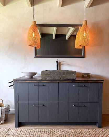  Pendant Lamp LWELA Bamboo Wood Natural