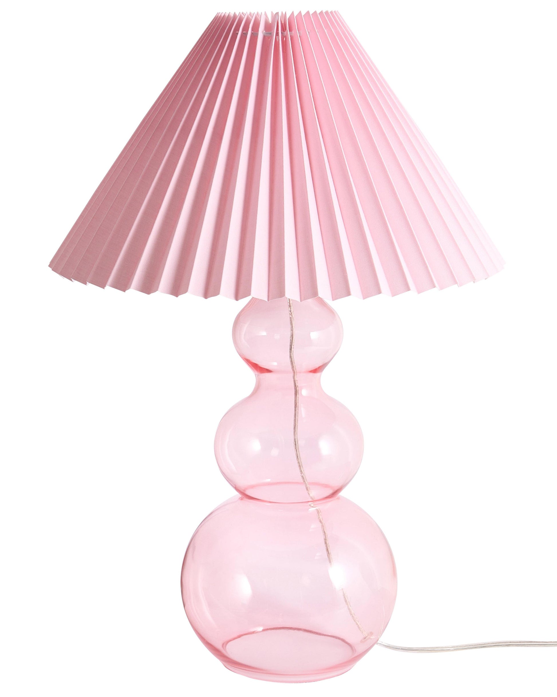  Table Lamp SENGWA Glass Pink