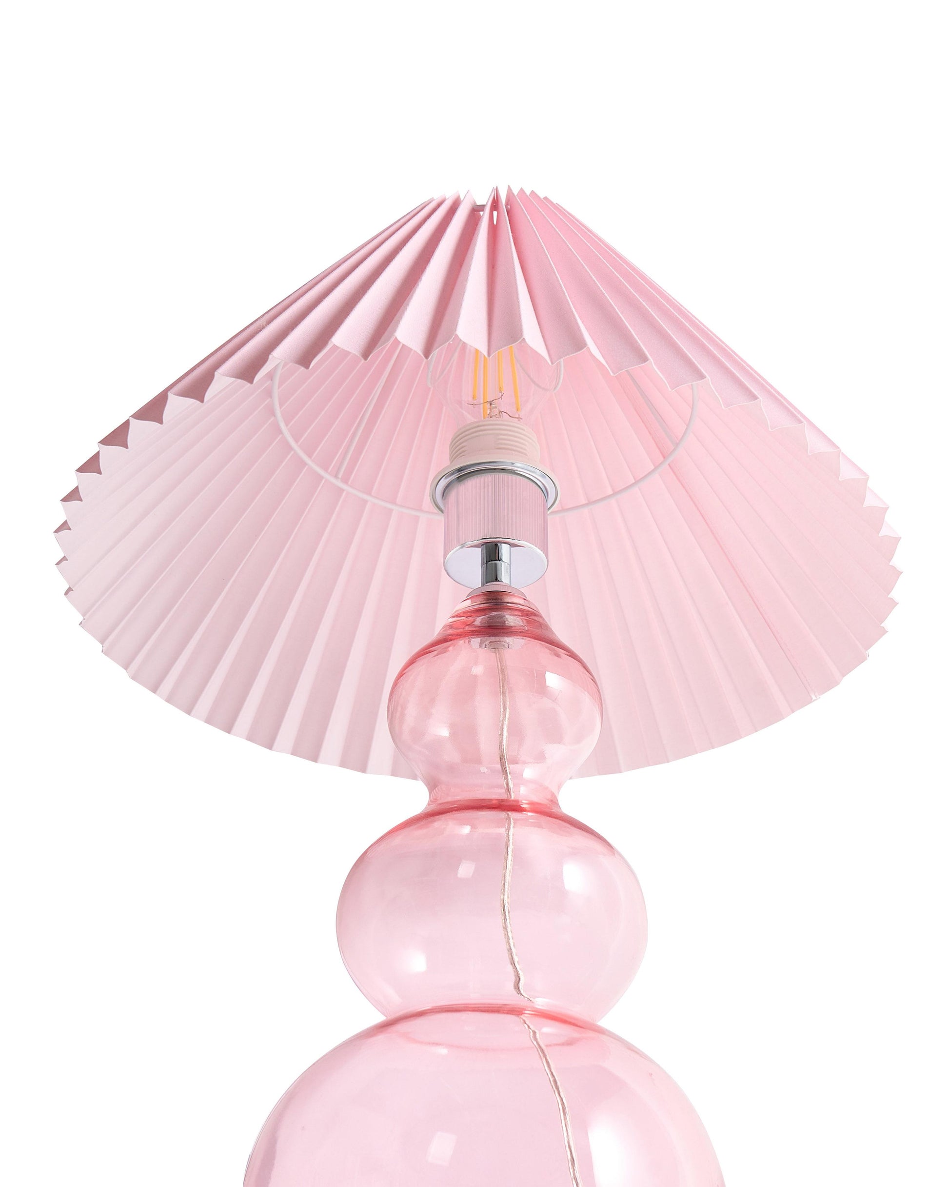  Table Lamp SENGWA Glass Pink