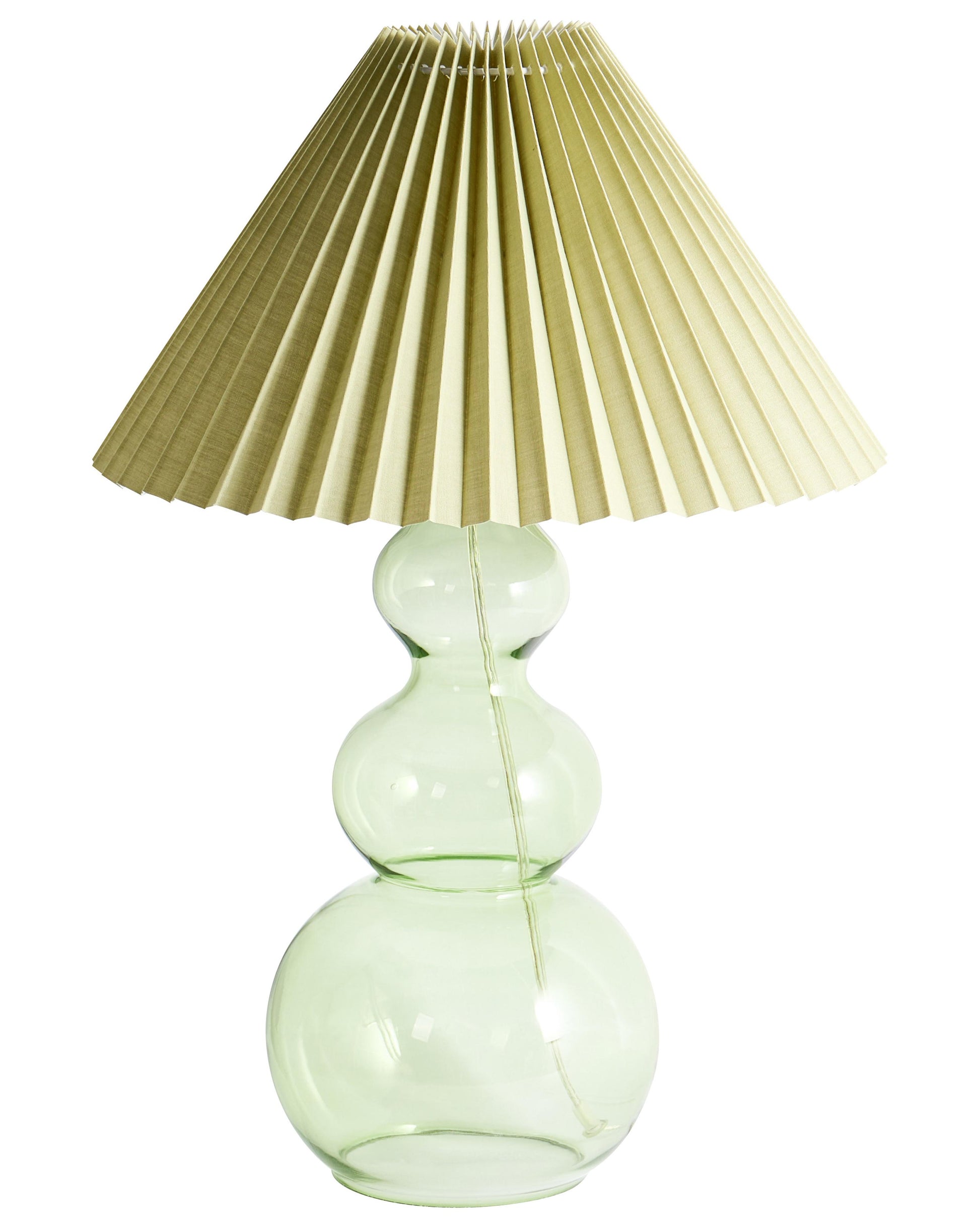  Table Lamp SENGWA Glass Green